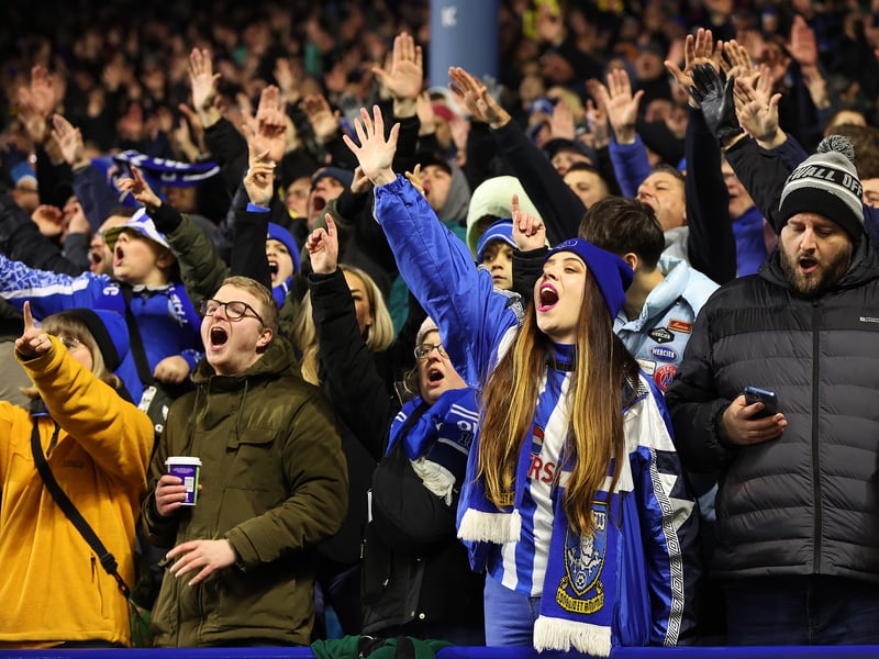Over 30,000 people were present for Wednesday's Championship fixture against Leeds