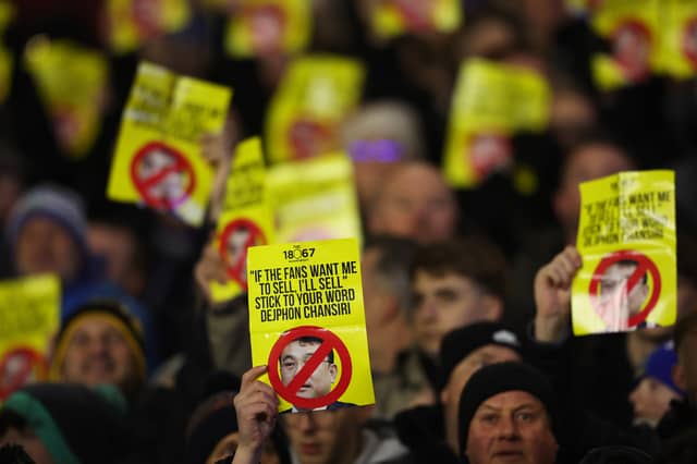 Over 30,000 people were present for Wednesday's Championship fixture against Leeds
