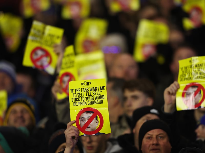 Over 30,000 people were present for Wednesday's Championship fixture against Leeds