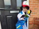 Roman, age 5, as Ash Ketchum from Pokemon