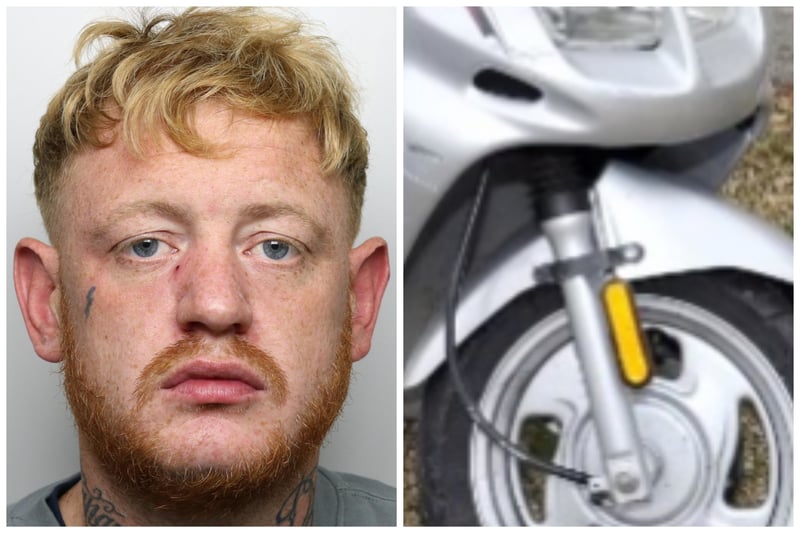 A drug dealer who ran down an officer on his moped to escape from a Wakefield street. Swaincott was found to be carrying more than 60 wraps of crack cocaine and heroin on him and £522 in cash.