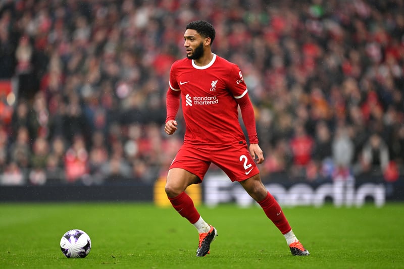 Despite Robertson's return from injury, Gomez has kept his place and thrived in a full-back role. The Scotsman is aging and will be over 30 by the time of the 2025/26 season and Gomez is coming into his prime.