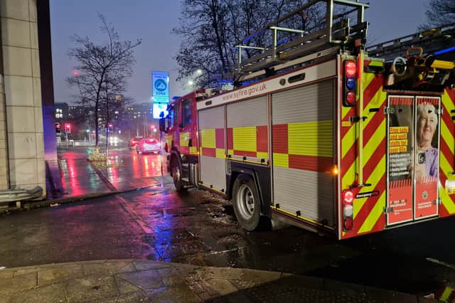 A fire engine on Meadow Street. Picture: David Kessen, National World
