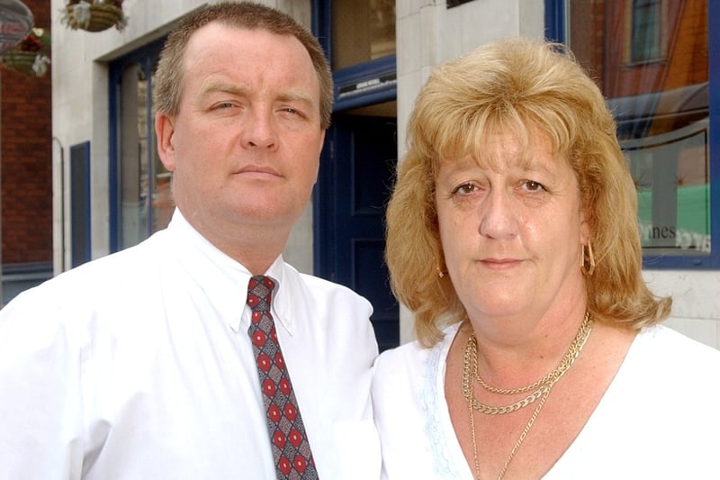 This is John and Lorraine Mitchell who ran the Town Hall Tavern in Leeds city centre. 