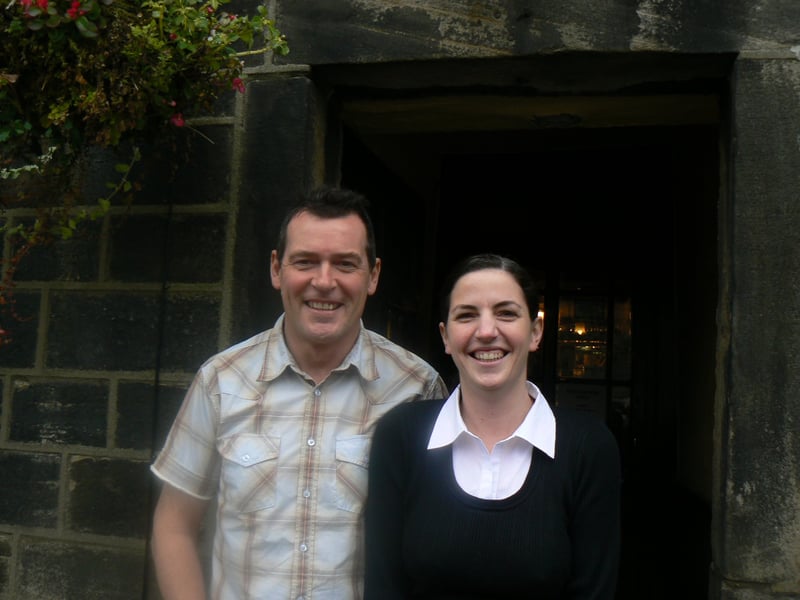 Do you remember David & Claire Smith? They ran The Princess. Pictured in February 2007.