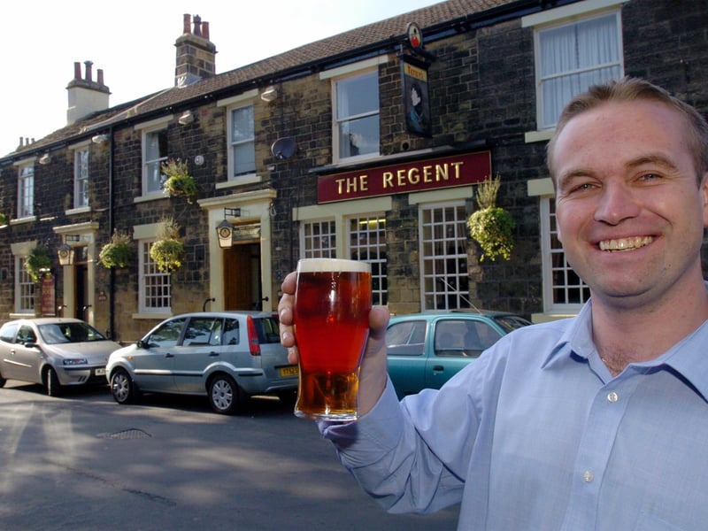 Do you remember the landlord of The Regent pictured in September 2004?