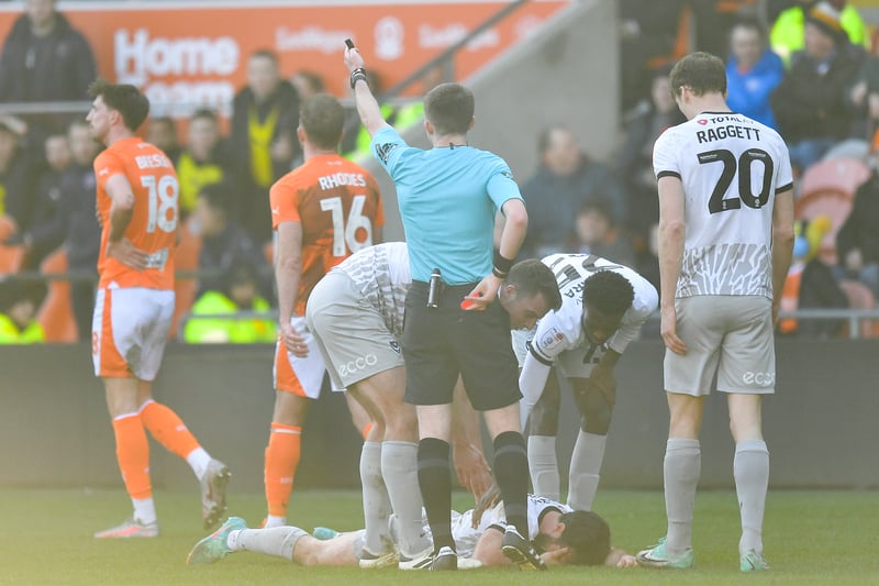 Neil Critchley said: "“You could argue it wasn’t even a yellow card, hopefully the authorities see sense and do the right thing. If I thought it was a red card, I’m honest enough to say the referee got the decision right, but I genuinely believe it was wrong.

"We’ve appealed obviously- we hope we get feedback on that today because we’re playing tomorrow and we’re travelling to Northampton so the sooner we know, the better."
