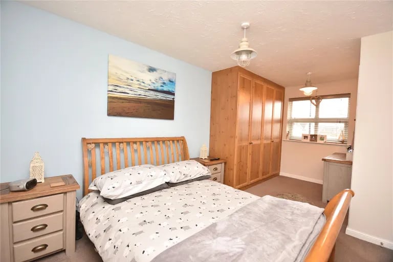 On the first floor are three double bedrooms.