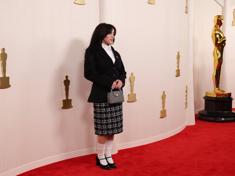 Billie Eilish attends the 96th Annual Academy Awards. 