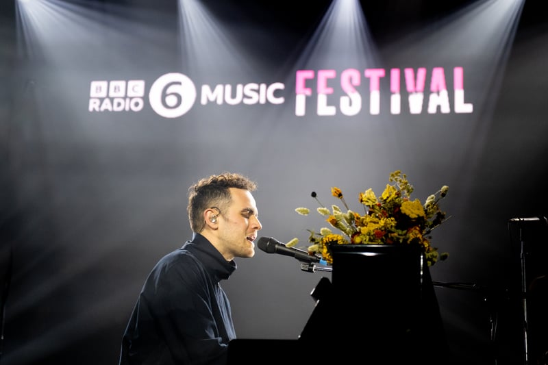 Jordan Rakei performing at the BBC Radio 6 Music Festival at Manchester's Victoria Warehouse. Credit: BBC Radio 6 Music