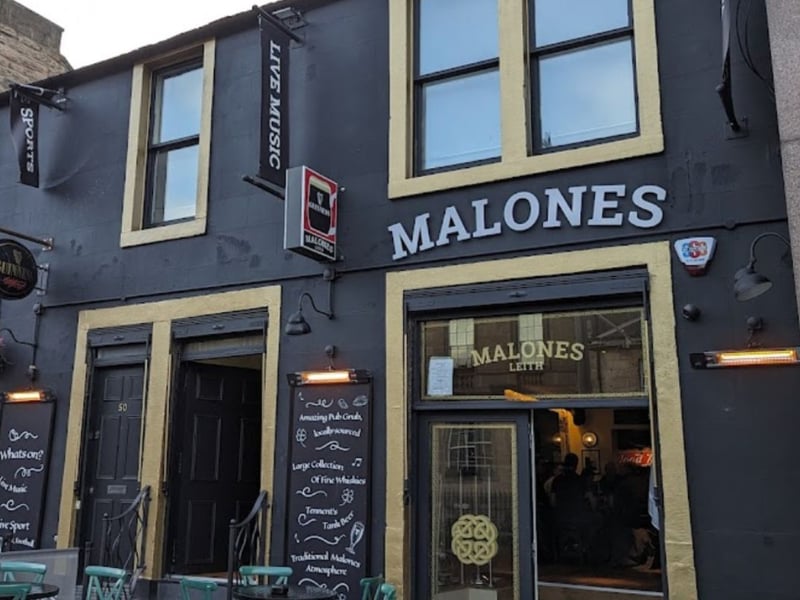Formerly the Constitution Bar, Malones Leith on Constitution Street joined Edinburgh's Irish pub scene a couple of years ago - and is a sister pub to the original Malones in Haymarket. They are one of the few pubs in Edinburgh to serve Tennent’s Tank Lager, with a menu that specialises in fresh and local seafood.