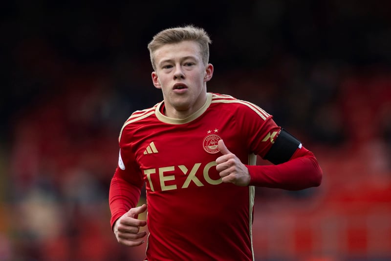 Current club: Aberdeen - A pre-contract move for the Dons starlet was recently mooted. Regarded as one of the Pittodrie club's most coveted assets and won't be short of suitors this summer.