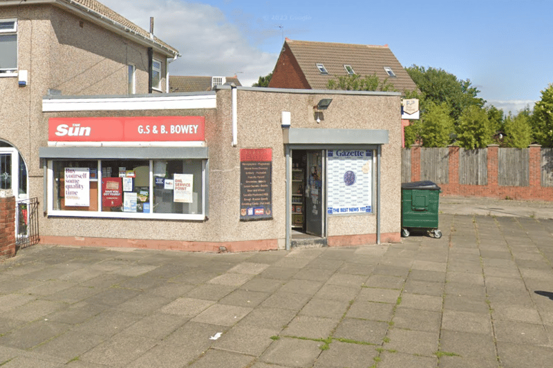 G.S & B. Bowey Newsagents, on Cheviot Road in South Shields, is on the market for £325,000.