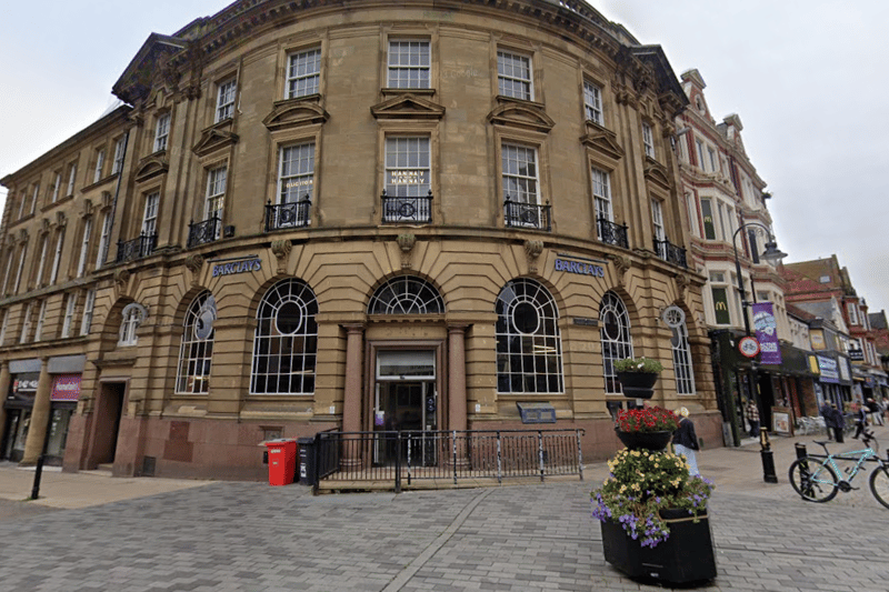 The former Barclays Bank building, on King Street in South Shields, is on the market for £375,000.