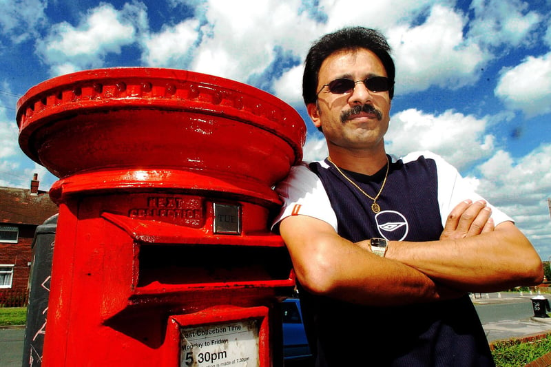 Postmaster Jim Patel who ran Newlands Post Office. Pictured in May 2007.