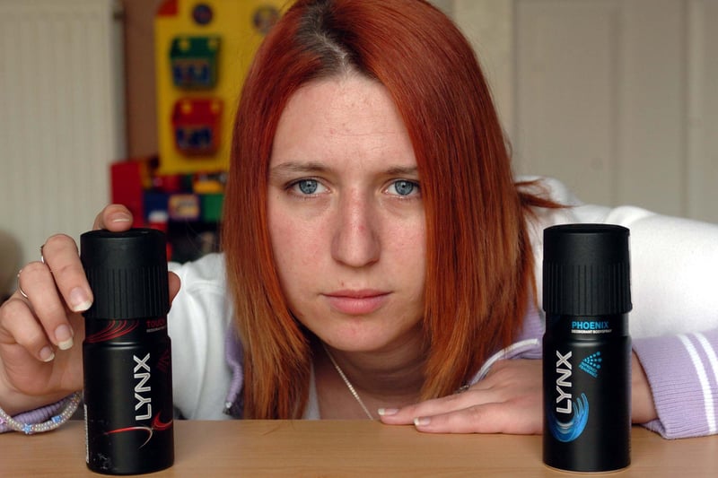 Morley's Katrina Pender was refused her purchase of two cans of Lynx deodorant at Morrisons supermarket. Pictured in May 2007.