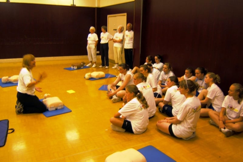 The launch of Ruth Gorse Sports Foundation at Morley Leisure Centre in July 2007.