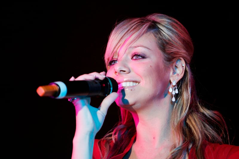 Atomic Kitten's Liz McClarnon back in 2005 - age 23.  She is the longest serving member of the iconic girl group.