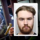 Lewis Prescott, of Becket Crescent, Lowedges, Sheffield, caught fleeing from the scene in a balaclava in early hours, has been jailed at Sheffield Crown Court for burglary. Picture: South Yorkshire Police