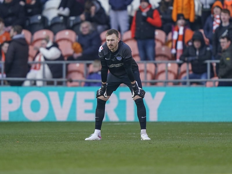 A key figure for Pompey both defensively and offensively, Had a relatively quiet afternoon at Blackpool as he served up his 17th clean sheet of the season.