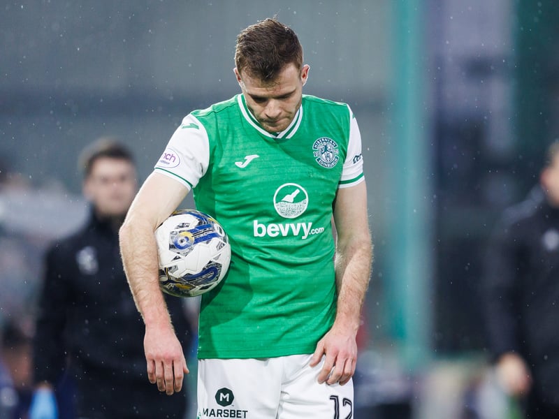 The former Motherwell full back earns a weekly wage of £3,400 per week at Hibs.