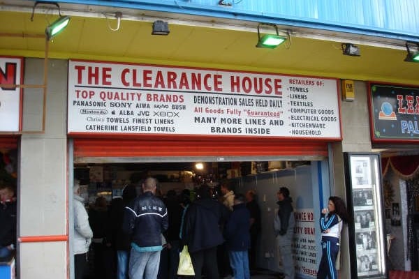 The Clearance House on the  Golden Mile