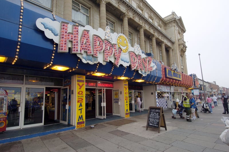 Happy Dayz arcade, Blackpool Promenade
