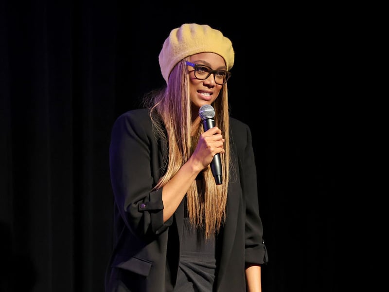 Tyra Banks was the first black American woman to be featured on the covers of both GQ and the Sports Illustrated Swimsuit Issue. Her modelling has led to her building a hugely profitable television and movie career, including creating and hosting reality television series America's Next Top Model. It's earned her around $90 million.