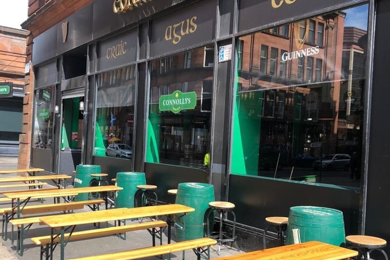 Connolly’s is an award-winning pub in the Merchant City - and is certainly worth a visit if you’ve never been! They will have Irish dancers on and live music on St Patrick's Day. 