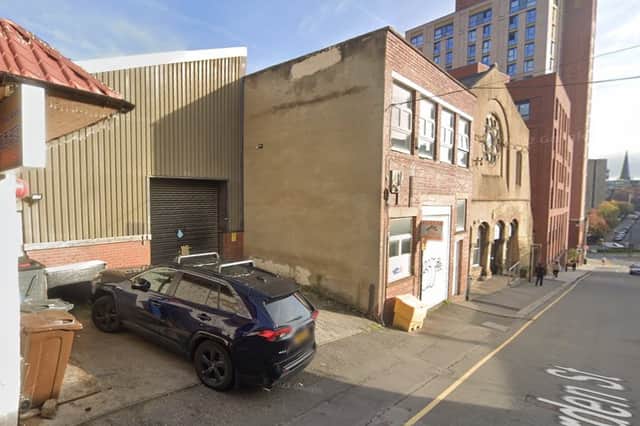 The warehouse at 34 Garden Street which could become a restaurant