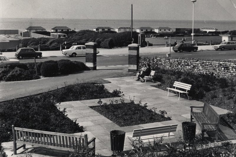 Fleetwood Promenade taken from the gardens of The Mount. Undated but possibly late 70s