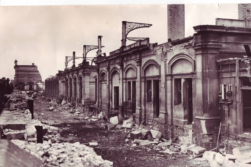 Demolition of Fleetwood Railway Station 1966-69