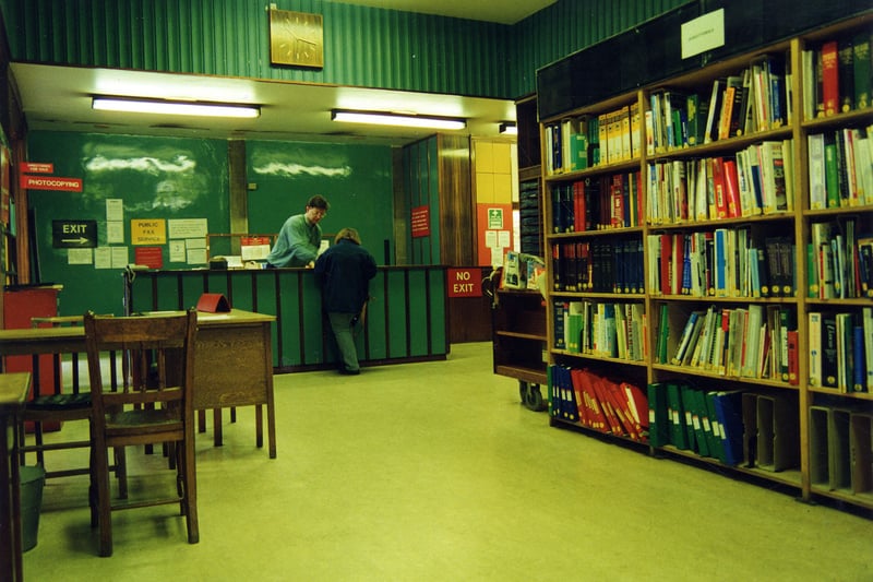Library of Commerce, Science and Technology, or Commercial and Technical Library, when situated on the ground floor of the Central Library in the Tiled Hall. Later in the 1990s this area became the Music Library, but it was vacant for some time before opening as a shop and cafe in June 2007