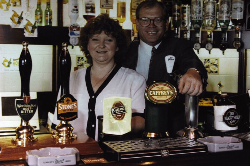 A warm welcome awaited regulars at The Vesper Gate pub on Abbey Road. Pictured in January 1993.