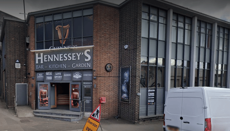 Hennessey’s is the place to be, especially for its outdoor space and fresh pints, with an extensive heated terrace and late-night DJ sessions.

Hennessey’s, has a 4.4 star rating from 1,199 Google reviews. 

Review Snippet: "Nice and clean bar, friendly staff, good atmosphere, reasonably priced drinks."
