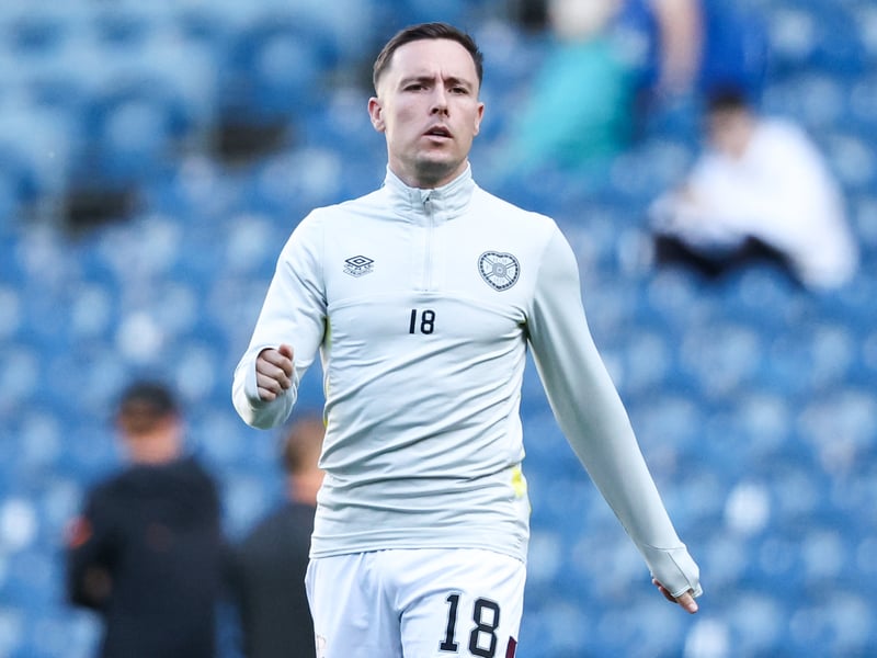 The former Rangers forward earns a reported £3,500 per week at Tynecastle since joining from Swansea City three years ago.