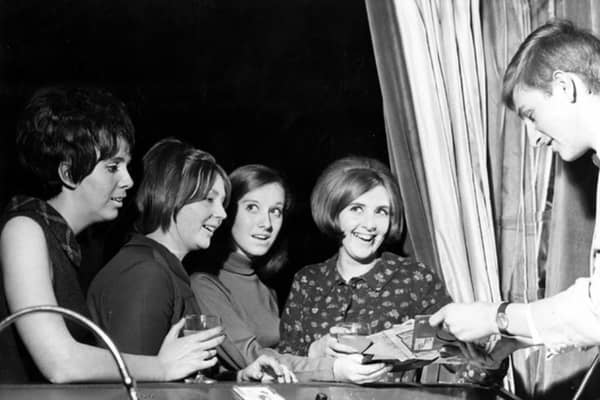 Requests for the DJ at the Penny Farthing Discotheque Club, on Eyre Street, Sheffield, in February 1966