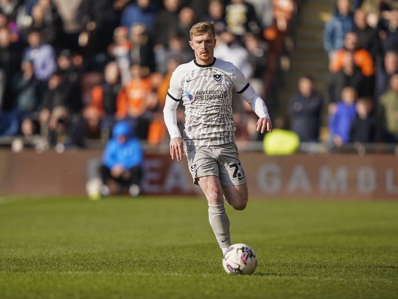 Jack Sparkes is expected to return for Pompey at Peterborough.