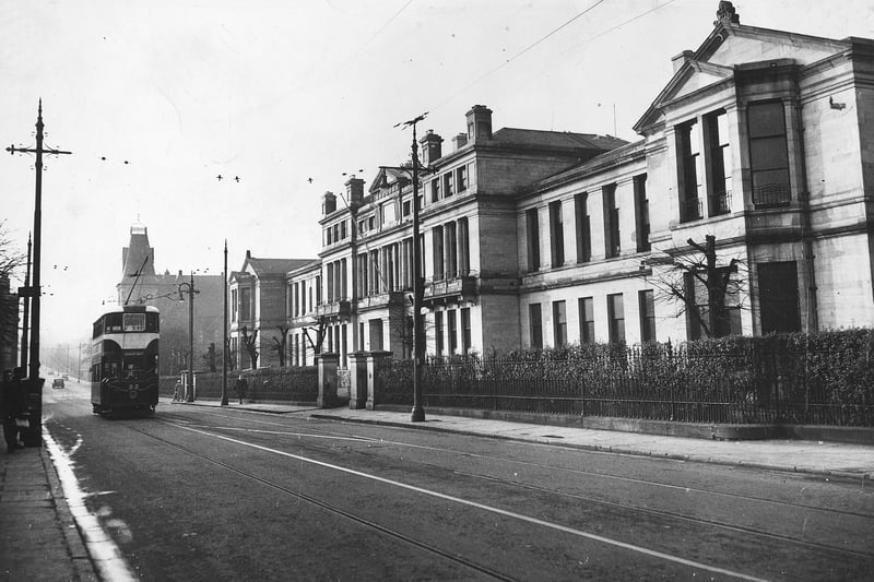 Longmore Hospital, Salisbury Place, Edinburgh, February 1954