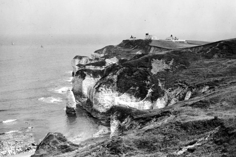 Silex Bay is on the left in the  foreground pictured in August 1949.
