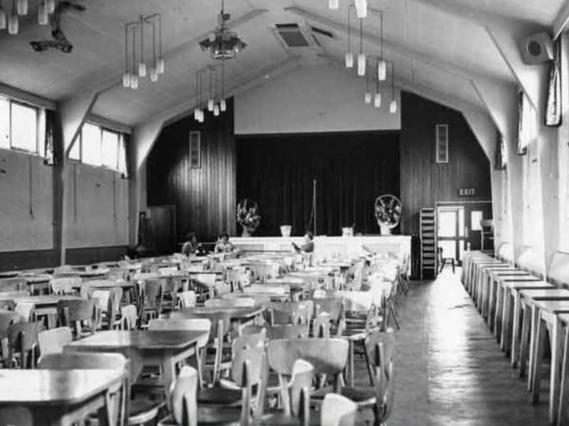 Inside Beighton Social Club, on Manvers Road, Sheffield, in March 1964