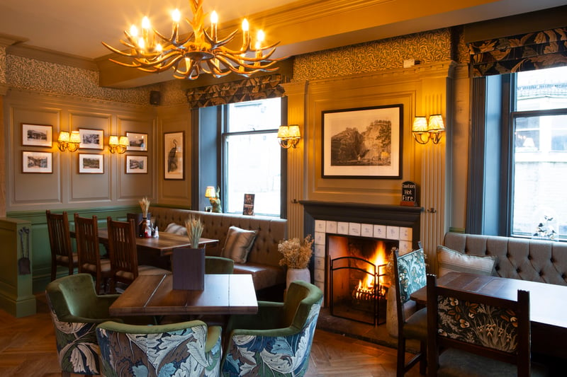 With the comforting glow of open fires partnered with antler wall and pendant lighting, The Bulls Head offers a 'cosy and earthy' feel, creating the perfect setting to unwind and enjoy offerings from a new food menu, featuring delicious pub classics.
