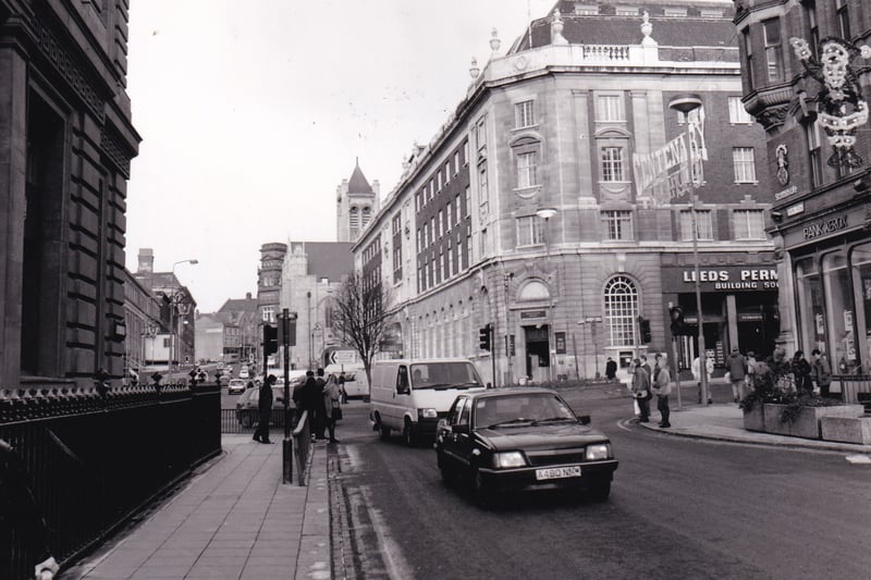 Park Row pictured in January 1993.