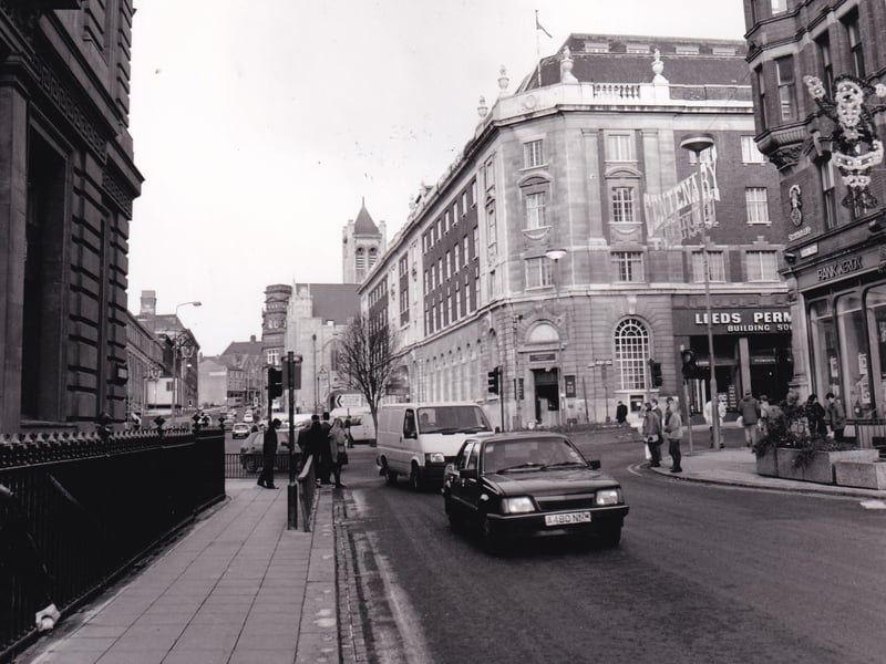 Park Row pictured in January 1993.