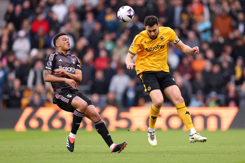 The skipper secured Wolves’ defence against Fulham after a questionable display at Newcastle. He’ll be as desperate as anyone to progress to the semi-finals.