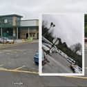 Police were called after travellers set up camp in the car park at the Morrisons on Meadowhead, Sheffield. Picture: Google / submit