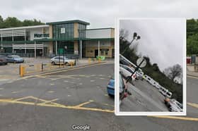 Police were called after travellers set up camp in the car park at the Morrisons on Meadowhead, Sheffield. Picture: Google / submit