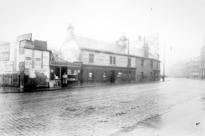 A rather dreich looking Dumbarton road during the 1920s. 