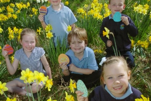 What could be more traditional than an Easter egg hunt?
These pupils at Hylton Castle Primary school, Morgan Bainbridge, 6, Jay Forster, 7, Bailey Cox, 6, Connie Moon, 5 and Alex Stenton, 6, took part in 2012.