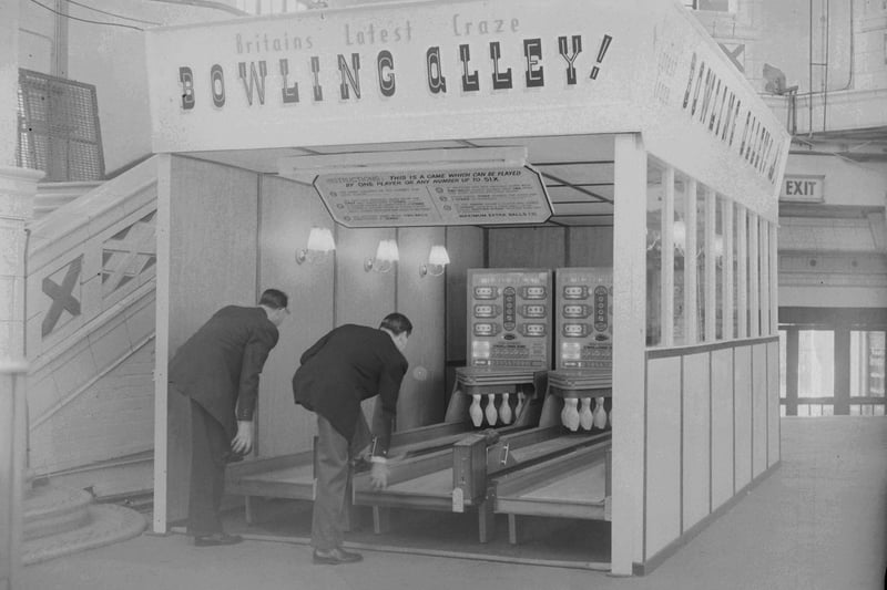 Bowling Alley at Blackpool Winter Gardens in 1959